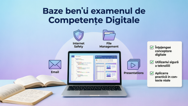 Baze pentru examenul de Competențe Digitale
